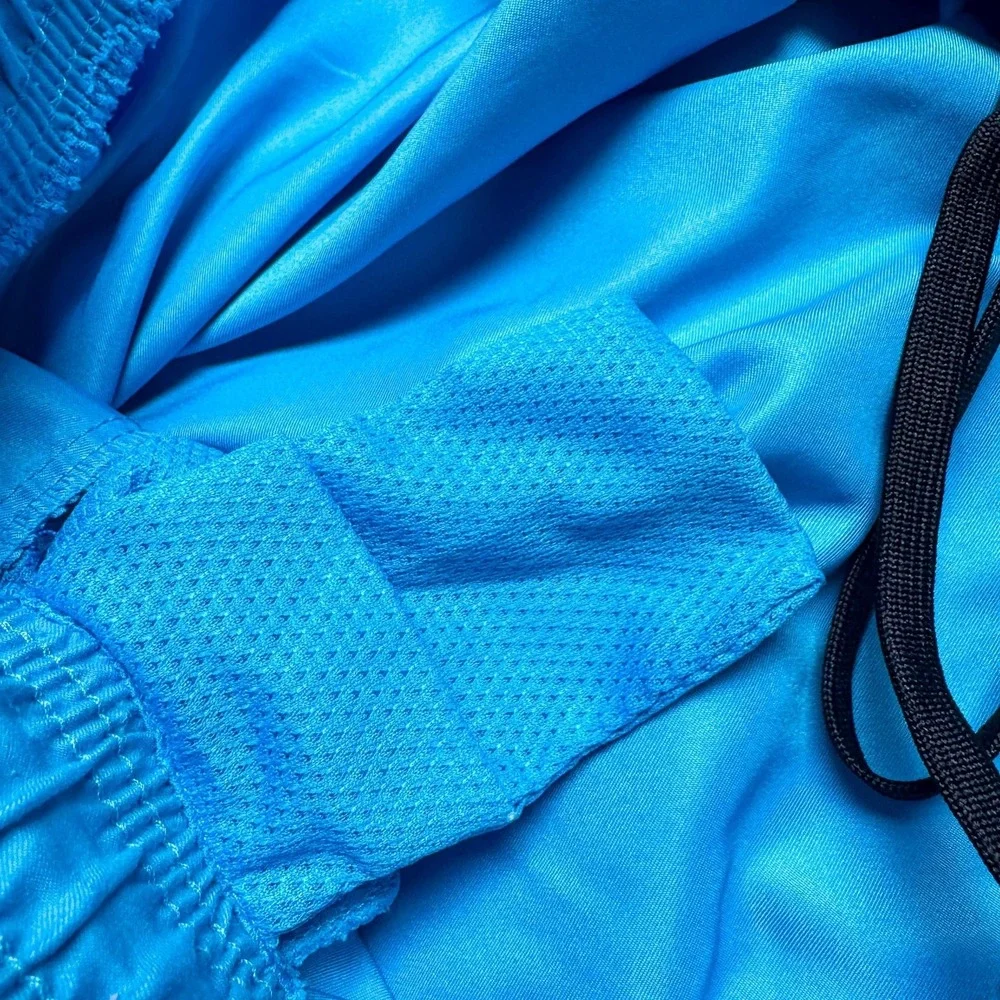 Nike Shorts Mens XL‎ Blue Unlined Running Gym Training Drawstring Lightweight